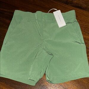 Janie and Jack Green Chino Shorts